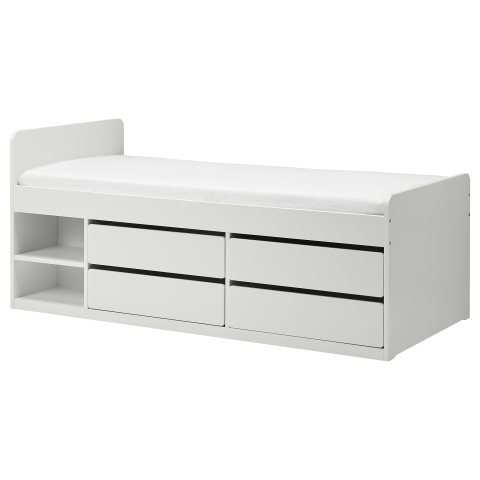SLAKT, bed frame with storage, 103.629.77 - IKEA Greece SLAKT, bed frame with storage, 103.629.77
