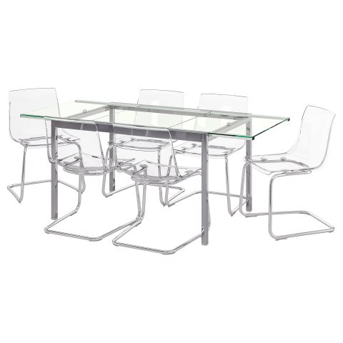 GLIVARP/TOBIAS, table and 6 chairs, 191.973.89 - IKEA Greece GLIVARP/TOBIAS, table and 6 chairs, 191.973.89