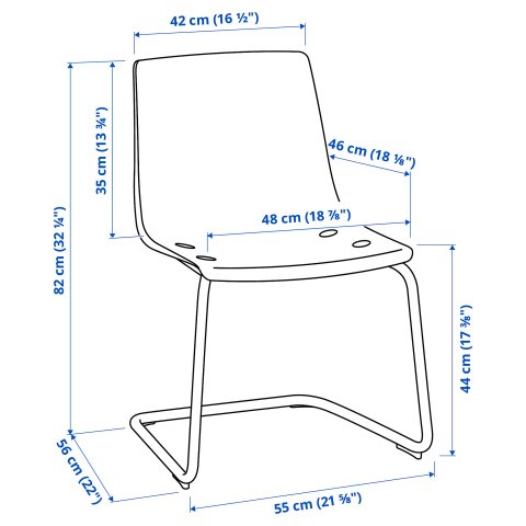 GLIVARP/TOBIAS, table and 6 chairs, 191.973.89 - IKEA Greece GLIVARP/TOBIAS, table and 6 chairs, 191.973.89