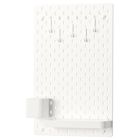 SKADIS, pegboard combination, 36x56 cm, 293.038.98 - IKEA Greece SKADIS, pegboard combination, 36x56 cm, 293.038.98