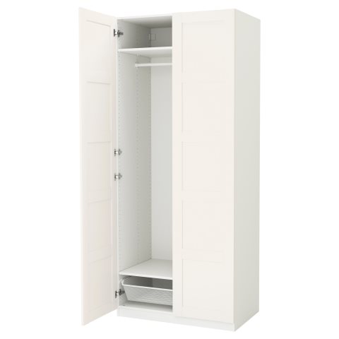 PAX, wardrobe, 100X60X236 cm, 391.277.10 - IKEA Greece PAX, wardrobe, 100X60X236 cm, 391.277.10