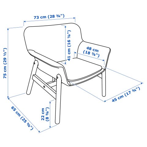 VEDBO, πολυθρόνα, 404.235.78 - IKEA Ελλάδα VEDBO, πολυθρόνα, 404.235.78