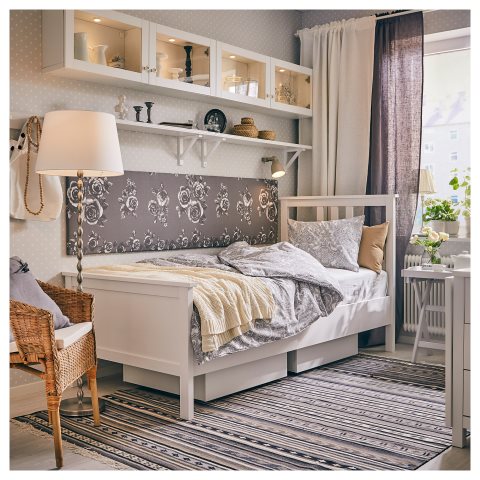 HEMNES, bed frame, 90X200 cm, 490.095.51 - IKEA Greece HEMNES, bed frame, 90X200 cm, 490.095.51