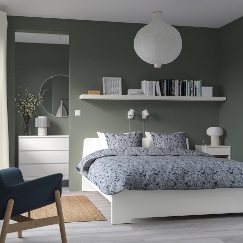 ASKVOLL, bed frame, 140X200 cm, 490.305.00 - IKEA Greece ASKVOLL, bed frame, 140X200 cm, 490.305.00