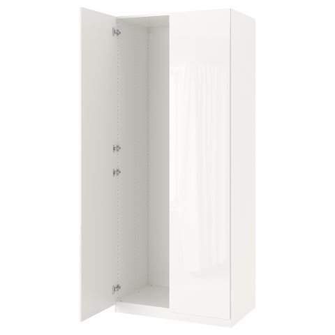 PAX, wardrobe with 2 doors, 100X37X236 cm, 599.054.97 - IKEA Greece PAX, wardrobe with 2 doors, 100X37X236 cm, 599.054.97