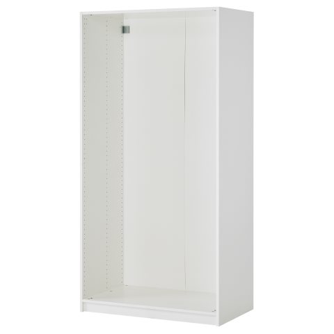 PAX, wardrobe with 2 doors, 100X37X236 cm, 599.054.97 - IKEA Greece PAX, wardrobe with 2 doors, 100X37X236 cm, 599.054.97