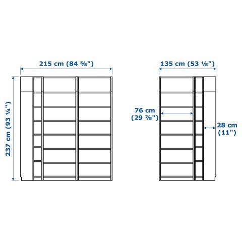 BILLY, bookcase, 691.558.53 - IKEA Greece BILLY, bookcase, 691.558.53