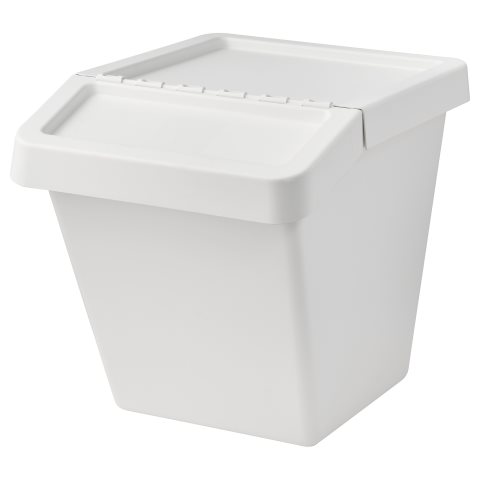 SORTERA, waste sorting bin with lid, 702.558.99 - IKEA Greece SORTERA, waste sorting bin with lid, 702.558.99