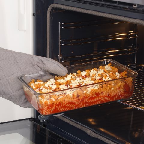 IKEA 365+, food container large rectangular/glass, 3.1 l, 803.931.31 - IKEA Greece IKEA 365+, food container large rectangular/glass, 3.1 l, 803.931.31