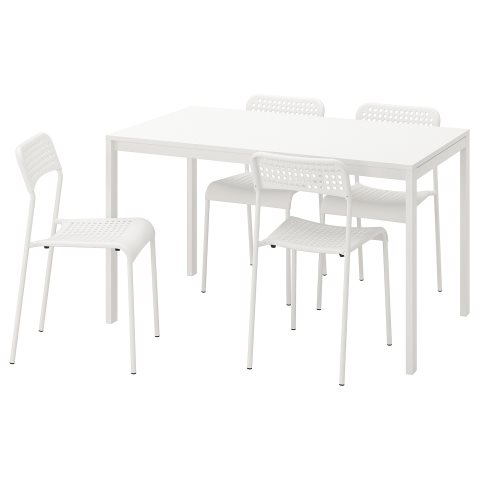 MELLTORP/ADDE, table and 4 chairs, 990.143.76 - IKEA Greece MELLTORP/ADDE, table and 4 chairs, 990.143.76