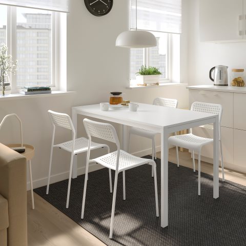 MELLTORP/ADDE, table and 4 chairs, 990.143.76 - IKEA Greece MELLTORP/ADDE, table and 4 chairs, 990.143.76