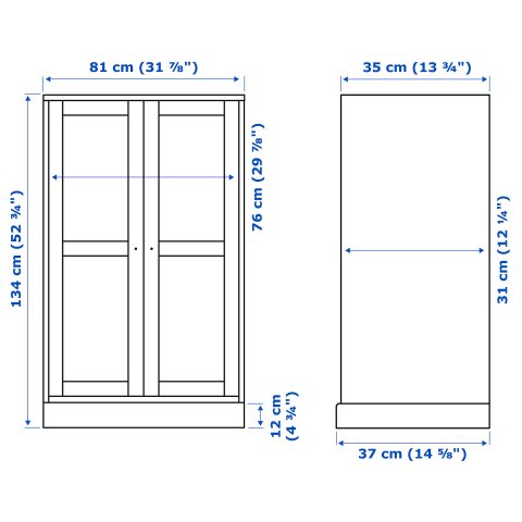 HAVSTA, ντουλάπι βιτρίνα με μπάζα, 992.751.04 - IKEA Ελλάδα HAVSTA, ντουλάπι βιτρίνα με μπάζα, 992.751.04