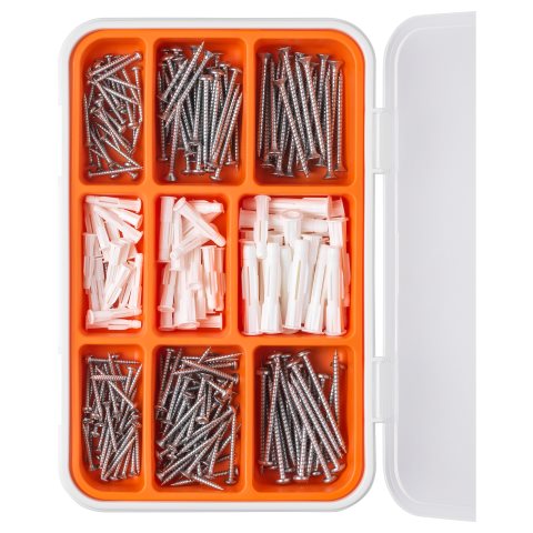 FIXA, 260-piece screw and plug set, 001.692.49 - IKEA Greece FIXA, 260-piece screw and plug set, 001.692.49