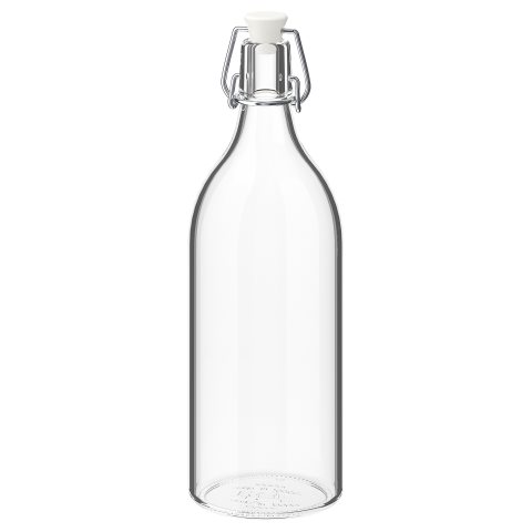 KORKEN, μπουκάλι με πώμα, 1 l, 302.135.52 - IKEA Ελλάδα KORKEN, μπουκάλι με πώμα, 1 l, 302.135.52
