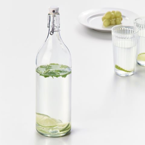KORKEN, μπουκάλι με πώμα, 1 l, 302.135.52 - IKEA Ελλάδα KORKEN, μπουκάλι με πώμα, 1 l, 302.135.52