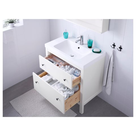 HEMNES, Βάση νιπτήρα με 2 συρτάρια, 499.031.11 - IKEA Ελλάδα HEMNES, Βάση νιπτήρα με 2 συρτάρια, 499.031.11