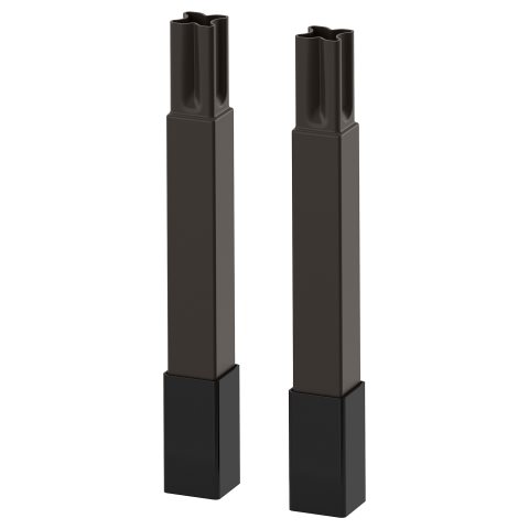 ENHET, legs for frame/ 2 pack, 12.5 cm, 204.599.12