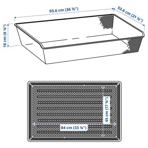 KOMPLEMENT, mesh basket, 002.572.98
