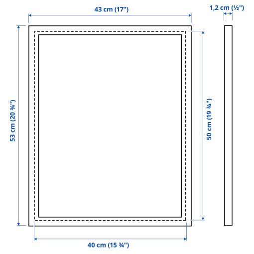FISKBO, frame, 40x50 cm, 003.003.86