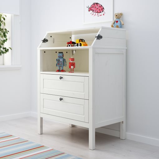 SUNDVIK, changing table/chest of drawers, 004.973.40