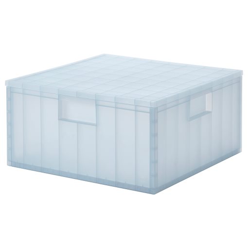 PANSARTAX, storage box with lid, 33x33x16.5 cm, 005.254.04