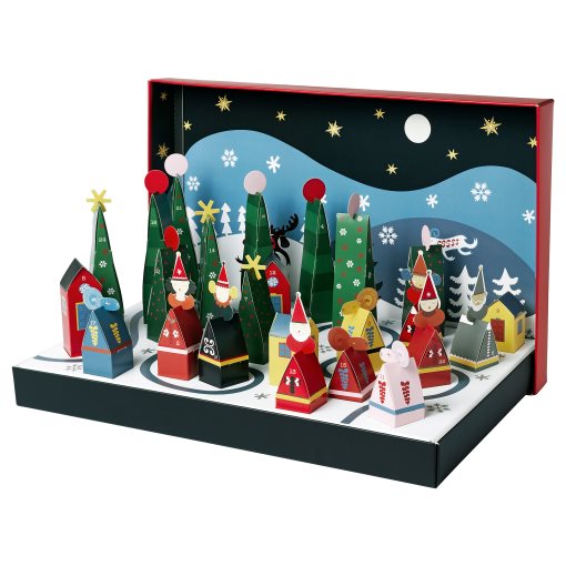 VINTERFINT, advent calender/24 boxes, 5x34 cm, 005.305.56