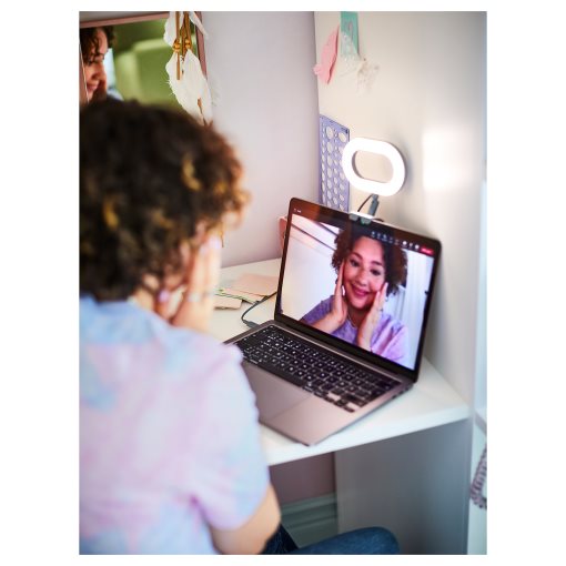 STÄNKREGN, φωτιστικό με ενσωματωμένο φωτισμό LED/συμβατός με ροοστάτη, 005.421.54