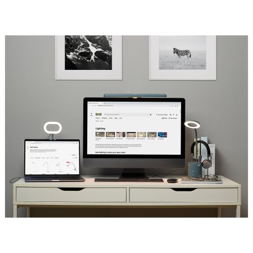 STÄNKREGN, φωτιστικό με ενσωματωμένο φωτισμό LED/συμβατός με ροοστάτη, 005.421.54