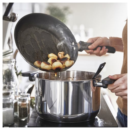 MIDDAGSMAT, frying pan/non-stick coating, 24 cm, 005.452.18