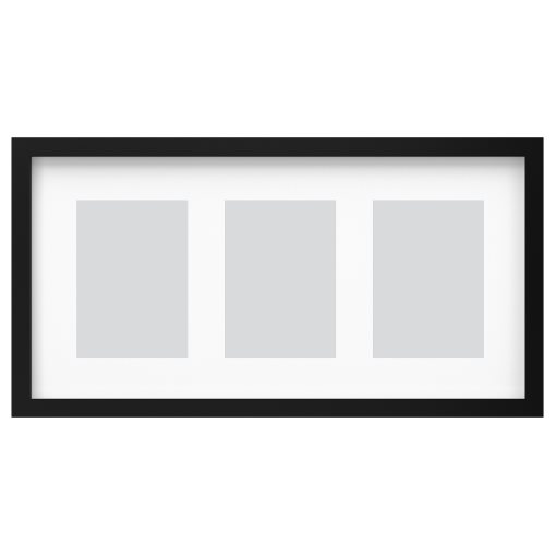 RODALM, κορνίζα για 3 φωτογραφίες, 55x28 cm, 005.537.22