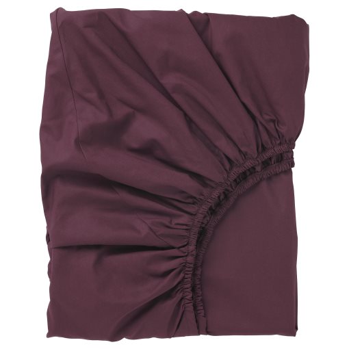 ULLVIDE, fitted sheet, 120x200 cm, 005.580.79