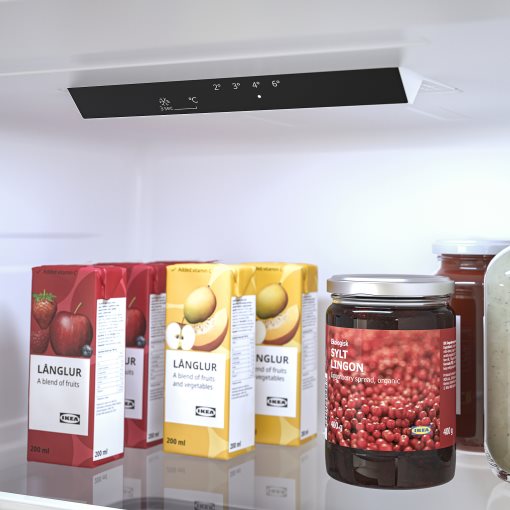 LAGAN, ψυγείο/καταψύκτης/ελεύθερο, 197/65 l, 005.712.93