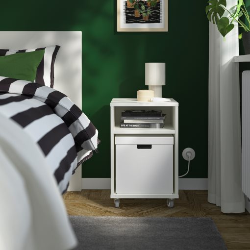 FJÄDERHARV, storage box with lid, 32x35x31 cm, 005.968.87