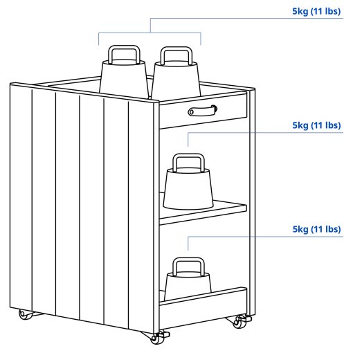 BRYTNING, storage unit, 29x40x47 cm, 005.985.32