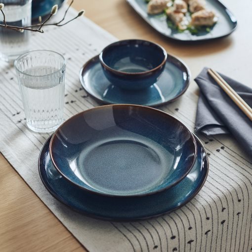 GLADELIG, deep plate, 21 cm, 006.007.14