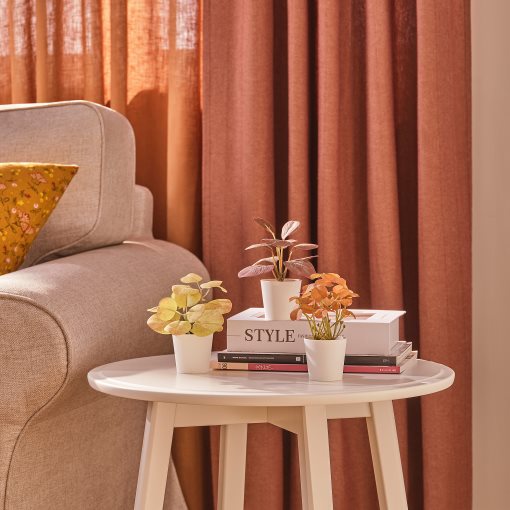 FEJKA, artificial potted plant with pot in/outdoor leaves/set of 3, 6 cm, 006.014.69