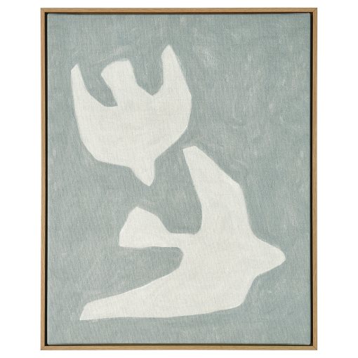 BLODFLÄDER, picture/two birds, 40x50 cm, 006.019.21