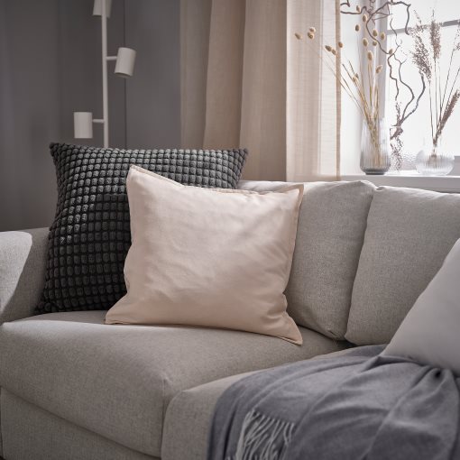 SVARTPOPPEL, cushion cover, 65x65 cm, 006.047.07