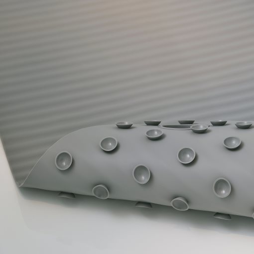 VALVATTNET, bathtub mat, 33x84 cm, 006.049.86