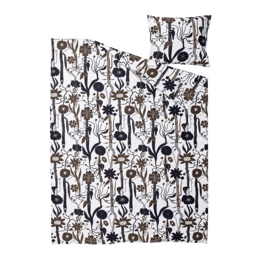 LUNDSKAFTING, duvet cover and pillowcase, 150x200/50x60 cm, 006.063.58