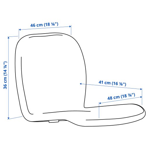SKÅLSTA, seat shell, 006.117.84