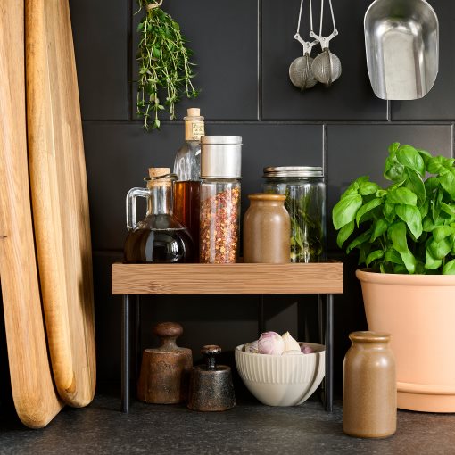 NALBLECKA, ράφι οργάνωσης πάγκου κουζίνας, 23x13x15 cm, 006.185.73