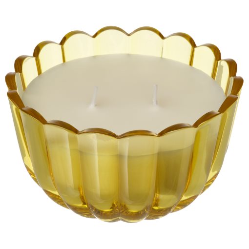 MORKULLA, αρωματικό κερί σε ποτήρι, 2 φυτίλια/Εσπεριδοειδή, 22 ώρες, 006.195.96