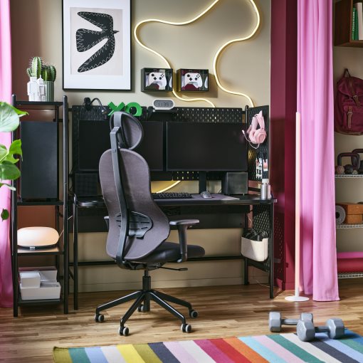 FRÖSKELÅS, gaming desk, 144x71 cm, 006.196.81