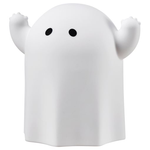 KUSTFYR 2026, decorative table lamp with built-in LED light source/ghost/battery-operated, 006.325.50