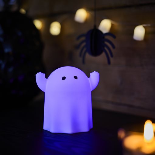 KUSTFYR 2026, decorative table lamp with built-in LED light source/ghost/battery-operated, 006.325.50