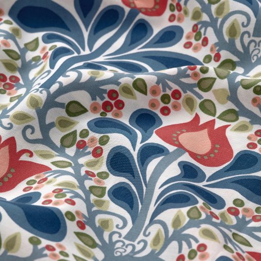 SÄTERVIDE, duvet cover 1 pillowcase for cot, 110x125/35x55 cm, 006.370.67