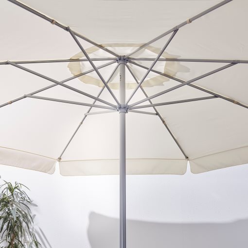LJUSTERÖ, parasol with base, 092.193.15