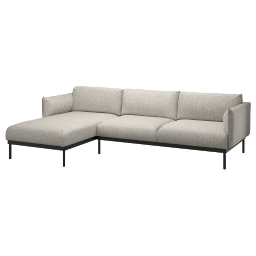 ÄPPLARYD, 3-seat sofa with chaise longue, 094.180.51