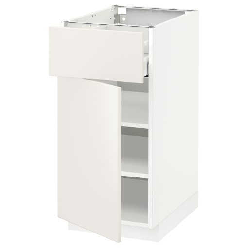 METOD/MAXIMERA, base cabinet with drawer/door, 40x60 cm, 094.596.40